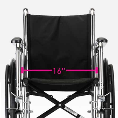 16″ Steel Wheelchairs